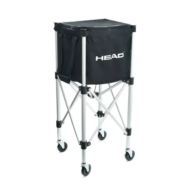 Корзина для теннисных мячей HEAD TT7003, на 125 мячей,с сумкой-переноской, складная, металл, черный за 6&nbsp;942.80 ₽ в Владимире