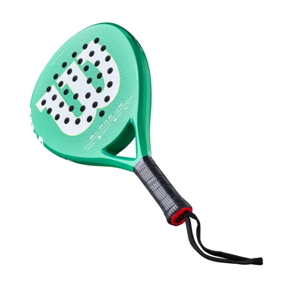 Ракетка для падела WILSON Blade Jr  V4 Padel, WR213811U0, для начин-х, стекловолокно, зеленый за 14&nbsp;934.50 ₽ в Владимире