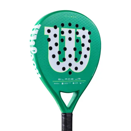 Ракетка для падела WILSON Blade Jr  V4 Padel, WR213811U0, для начин-х, стекловолокно, зеленый за 14&nbsp;934.50 ₽ купить в Владимире