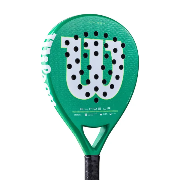 Ракетка для падела WILSON Blade Jr  V4 Padel, WR213811U0, для начин-х, стекловолокно, зеленый за 14&nbsp;934.50 ₽ в Владимире