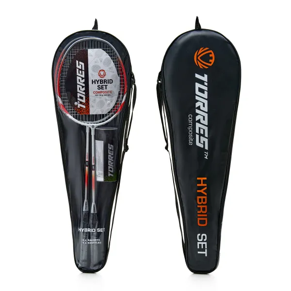 Набор для бадм. TORRES Hybrid Set, BD23505 для начинающ,стал. стерж, алюм. обод, со струнами, оранж за 1&nbsp;858.10 ₽ в Владимире