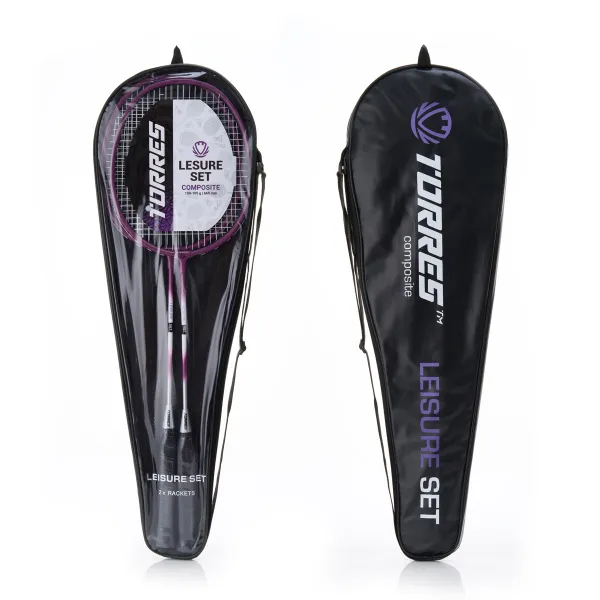 Набор для бадм. TORRES Leisure Set, BD23520, для начинающ.,стал. стерж, алюм. обод, со струнами,фиол за 2&nbsp;322.20 ₽ в Владимире