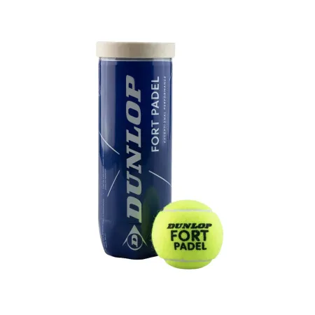 Мяч для падела Dunlop Fort Padel, 601555, уп.3 шт, FIP, сукно, нат.резина,желтый за 1&nbsp;135.60 ₽ купить в Владимире