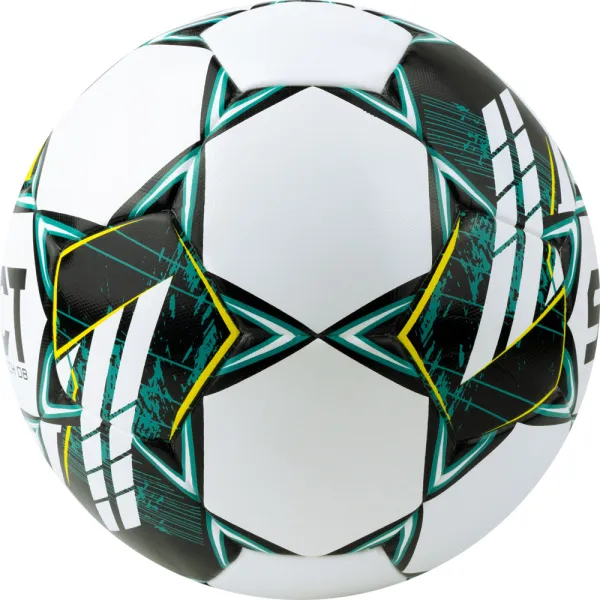Мяч футб. SELECT Match DВ V23, 0575360004,р.5, FIFA Basic, 32п, ПУ, гибр.сш., бело-зелено-черн за 5&nbsp;875.20 ₽ в Владимире