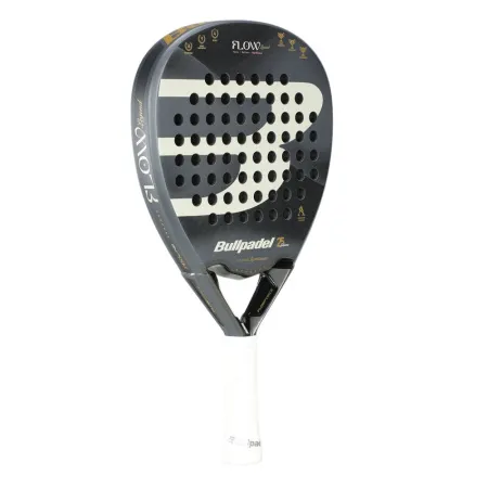 Ракетка для падела BULLPADEL Flow Legend, 494405, для профессионалов, стекловолокно,черно-белый за 31&nbsp;307.20 ₽ купить в Владимире