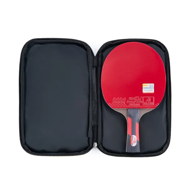 Ракетка для н/т DOUBLE FISH CK-208, для любителй, ITTF,наклад. 2,2 мм, конич. ручка + сумка-чехол за 2&nbsp;004.30 ₽ в Владимире