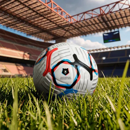 Мяч футб. KELME Russian Premier League, 7601QU5216-100, р.5, FIFA Pro, 10п, ПУ, термосш, бел-син-кр за 10&nbsp;672.60 ₽ купить в Владимире