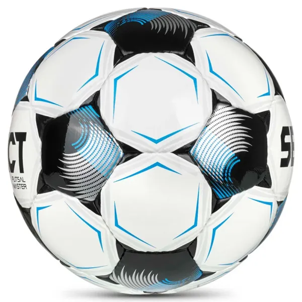 Мяч футзал. SELECT Futsal Master V26, 1043471003, р.4, Basic,32п, гл.ПУ, руч.сш,бело-сине-черный за 7&nbsp;031.20 ₽ в Владимире