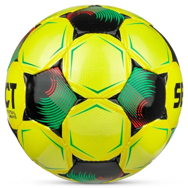 Мяч футзал. SELECT Futsal Mimas V26, 1053471007, р.4,FIFA Basic, 32п, ПУ, руч.сш, желто-зелено-черн. за 6&nbsp;113.20 ₽ в Владимире