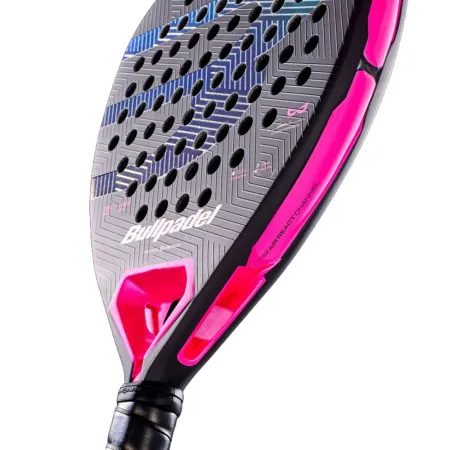 Ракетка для падела BULLPADEL Wonder 27, 497250, для продв.игроков, стекловолокно, карбон, черно-роз за 42&nbsp;969.20 ₽ купить в Владимире