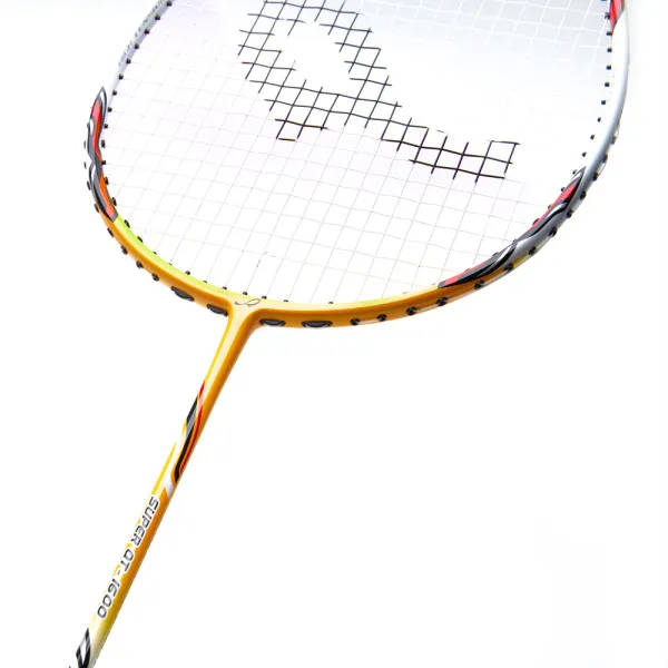 Ракетка для бадм. DOUBLE FISH JINQUE QT-1600, для продвинутых,карбон со струнами,литая,оранжевый за 2&nbsp;813.50 ₽ в Владимире