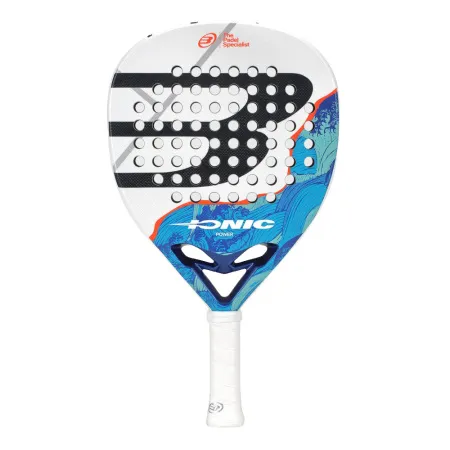 Ракетка для падела BULLPADEL Ionic Power 26, 494411, для продв. игроков, стекловолокно, сине-белый за 28&nbsp;944.20 ₽ купить в Владимире