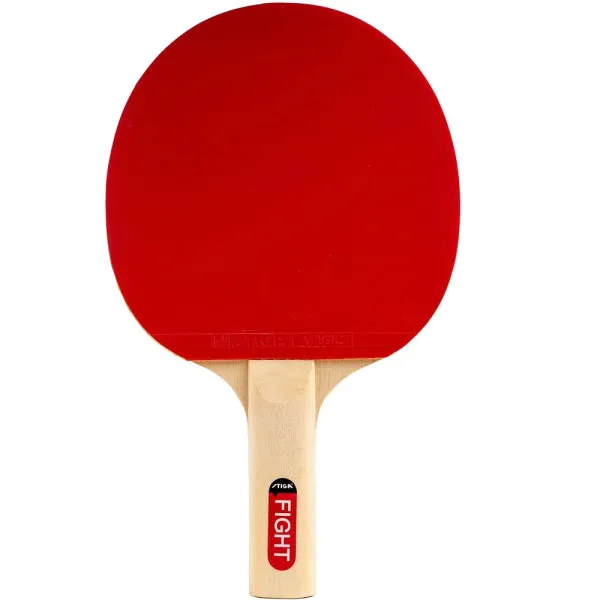 Ракетка для н/т Stiga Fight Red, 184001, для любителей, накладка 1,5 мм ITTF, прямая ручка за 1&nbsp;837.70 ₽ в Владимире