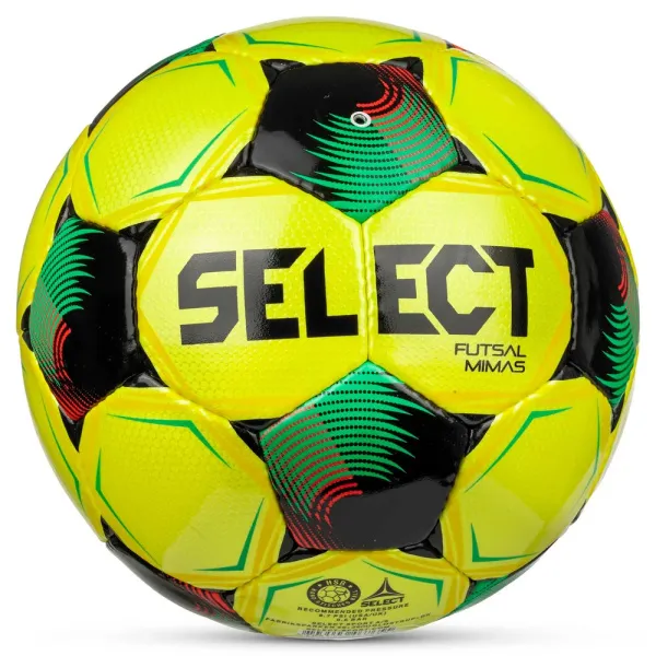 Мяч футзал. SELECT Futsal Mimas V26, 1053471007, р.4,FIFA Basic, 32п, ПУ, руч.сш, желто-зелено-черн. за 6&nbsp;113.20 ₽ в Владимире
