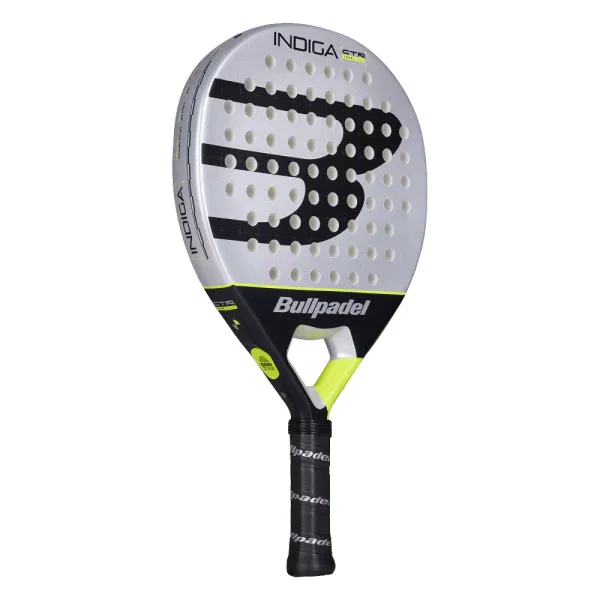Ракетка для падела BULLPADEL Indiga Control 26, 494417, для начинающих, карбон ,серо-черный за 14&nbsp;672.70 ₽ в Владимире