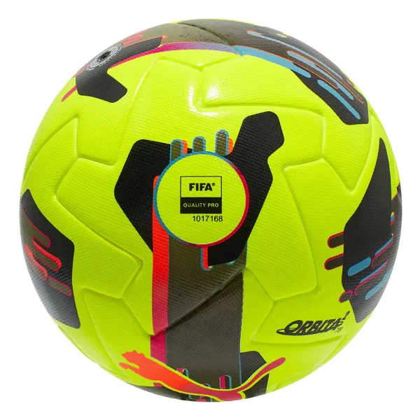 Мяч футб. PUMA Orbita 2 TB, 08432303, р.5, FIFA Quality Pro, 12 пан., ТПУ, термосшивка, желто-черный за 7&nbsp;260.70 ₽ в Владимире