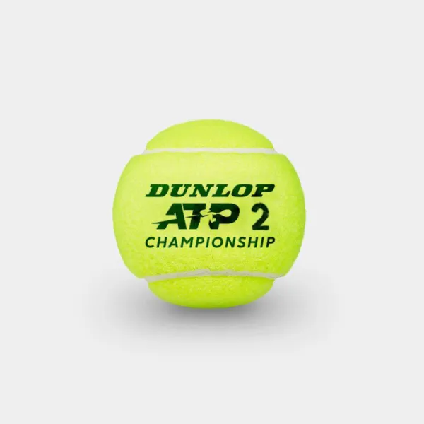 Мяч теннисный Dunlop ATP Championship 3B, 601626, уп.3ш, одобр. ITF, нат.резина,фетр. за 943.50 ₽ в Владимире