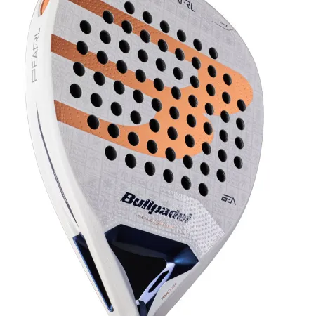 Ракетка для падела BULLPADEL Pearl 27, 497249, для проф-в, стекловолокно,карбон, бело-золотистый за 44&nbsp;319 ₽ купить в Владимире