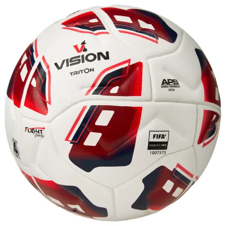 Мяч футб. VISION TRITON, FV425075, р.5,FIFA Quality Pro,MF, 16 пан, термосш.,бел-красный за 8&nbsp;007 ₽ купить в Владимире