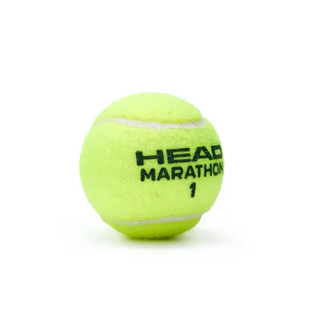 Мяч теннисный HEAD Marathon 3B, 578183, крафт. упак.3шт, без давления, фетр, нат.резина,желтый за 1&nbsp;055.70 ₽ купить в Владимире