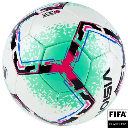 Мяч футзал. VISION SALA+, FIFA Quality Pro, FS324084 р.4, 32 п. PU, 4 подкл.сл, руч.сшив.,бело-зелен за 4&nbsp;943.60 ₽ купить в Владимире