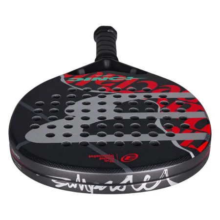 Ракетка для падела BULLPADEL Ionic Control 26, 494412, для продв. игроков, карбон, черно-красный за 33&nbsp;734.80 ₽ купить в Владимире