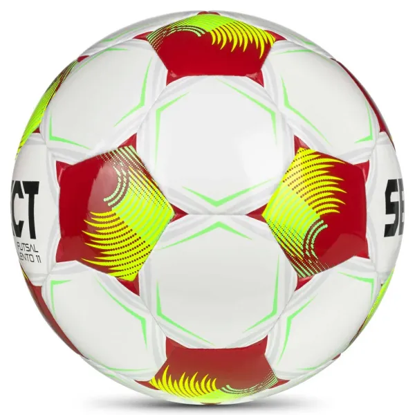 Мяч футзал. SELECT Futsal Talento 11 V26, 1061471014, р.3(Jr),  32п, ТПУ, маш.сш, бело-желто-красный за 4&nbsp;355.40 ₽ в Владимире