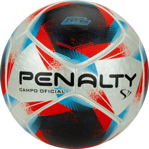 СЦ*Мяч футб. PENALTY BOLA CAMPO S11 R1 XXIII, 5416341610-U,р.5, PU, термосшивка, серебр-красно-синий за 4&nbsp;250 ₽ в Владимире