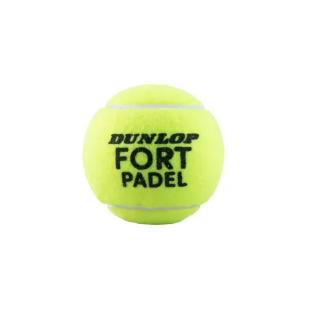 Мяч для падела Dunlop Fort Padel, 601555, уп.3 шт, FIP, сукно, нат.резина,желтый за 1&nbsp;135.60 ₽ купить в Владимире