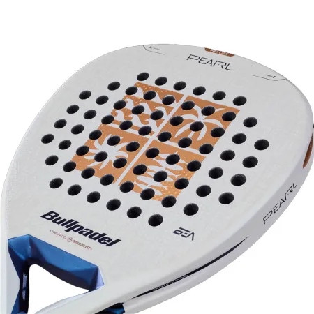 Ракетка для падела BULLPADEL Pearl 27, 497249, для проф-в, стекловолокно,карбон, бело-золотистый за 44&nbsp;319 ₽ купить в Владимире