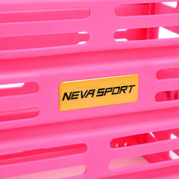 Корзина для теннисных мячей NEVA SPORT, UEA1_P, на 75 мячей, пластик, розовый за 5&nbsp;778.30 ₽ в Владимире