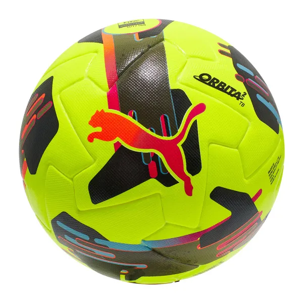 Мяч футб. PUMA Orbita 2 TB, 08432303, р.5, FIFA Quality Pro, 12 пан., ТПУ, термосшивка, желто-черный за 7&nbsp;260.70 ₽ в Владимире
