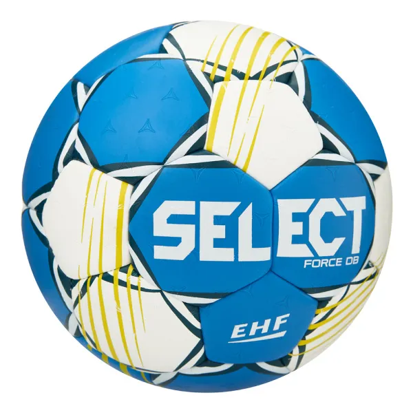 Мяч ганд. SELECT HB FORCE DB V25, 1622858205, Senior (р.3), EHF Appr,ПУ, гибр.сш., сине-белый за 8&nbsp;438.80 ₽ в Владимире