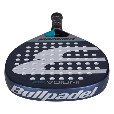 Ракетка для падела BULLPADEL Indiga Power 26, 494416, для начинающих, стекловолокно, темносине-серый за 14&nbsp;672.70 ₽ купить в Владимире