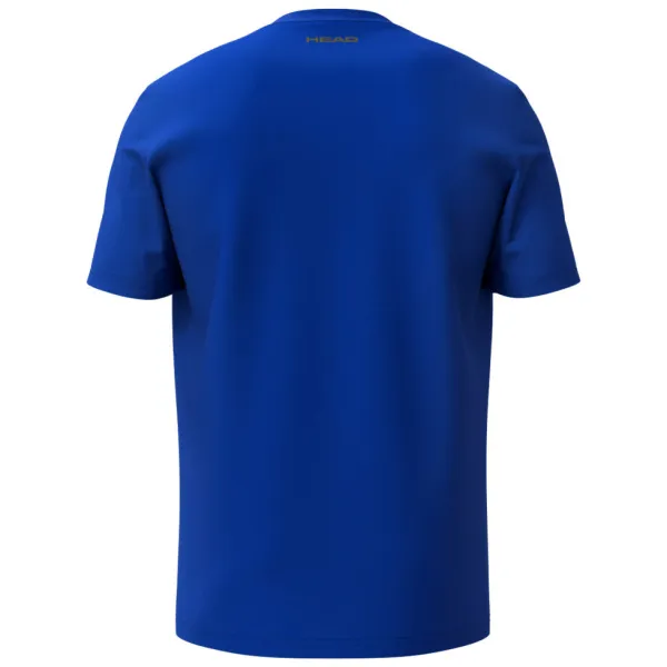 СЦ*Футболка мужская HEAD Club Original T-Shirt M 811855-Ro-S, р.S, хлопок,полиэстер,эластан, синий за 2&nbsp;888.30 ₽ в Владимире