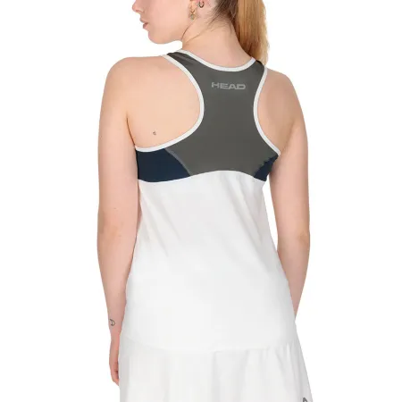 СЦ*Майка жен. HEAD Club 22 Tank Top W 814461-WHDB-L, р.L, 92% полиэстер, 8% эластан, белый за 3&nbsp;500.30 ₽ купить в Владимире