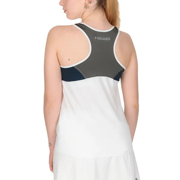 СЦ*Майка жен. HEAD Club 22 Tank Top W 814461-WHDB-L, р.L, 92% полиэстер, 8% эластан, белый за 3&nbsp;500.30 ₽ в Владимире