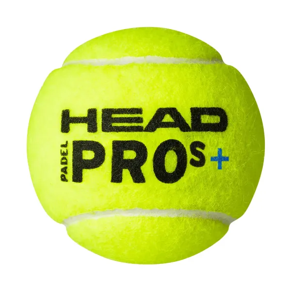 Мяч для падела HEAD Padel Pro S+, 540303, уп.3 шт, FIP Approved, войлок,нат.резина,желтый за 933.30 ₽ в Владимире