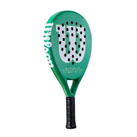 Ракетка для падела WILSON Blade Jr  V4 Padel, WR213811U0, для начин-х, стекловолокно, зеленый за 14&nbsp;934.50 ₽ купить в Владимире