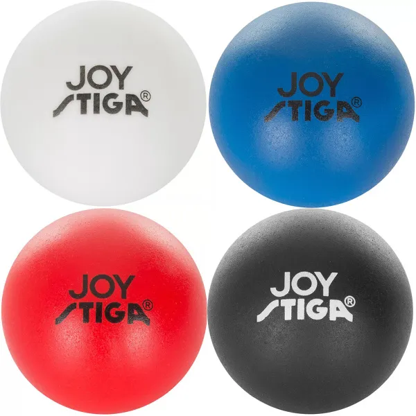 Мяч для наст. тенниса Stiga Joy, 1110-5240-04, диам. 40+мм, пластик, упак. 4 шт, мультиколор за 1&nbsp;286.90 ₽ в Владимире