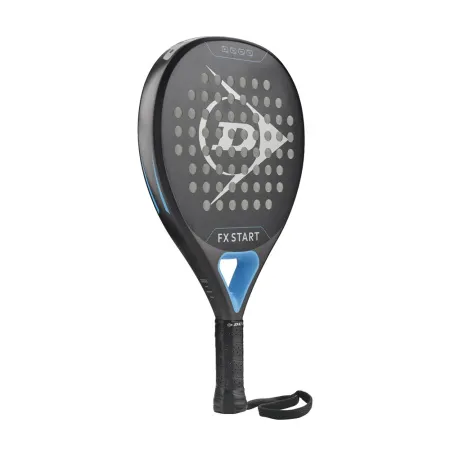Ракетка для падела Dunlop FX Start, 10370737, для начинающих, гибрид, графит, черно-синий за 13&nbsp;175 ₽ купить в Владимире