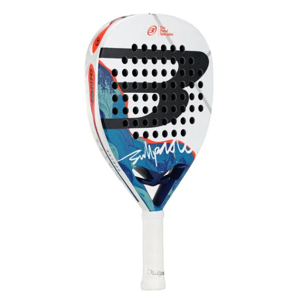Ракетка для падела BULLPADEL Ionic Power 26, 494411, для продв. игроков, стекловолокно, сине-белый за 28&nbsp;944.20 ₽ в Владимире