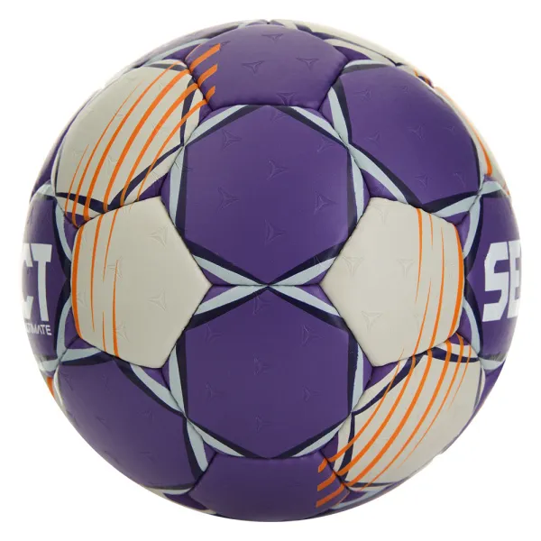 Мяч ганд. SELECT Ultimate Official EHF V24, 1612858999, Senior(р.3), EHF Appr, ПУ, руч.сш, фиол-сер за 15&nbsp;504 ₽ в Владимире