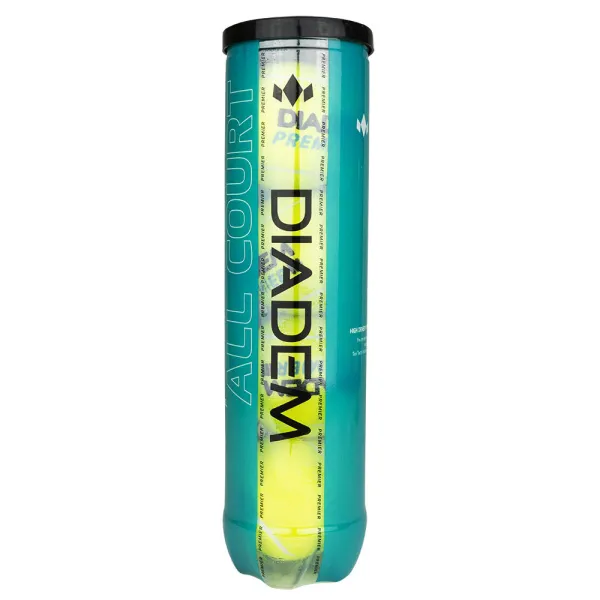 Мяч теннисный DIADEM Premier All Court 4B, BALL-4CASE-ALLCRT, уп. 4шт, одобр.ITF, фетр,желт за 996.20 ₽ в Владимире