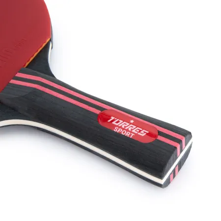 Ракетка для н/т TORRES Sport 1*, TT23005 для любителей, накладка 1,5 мм, конич. ручка за 991.10 ₽ купить в Владимире