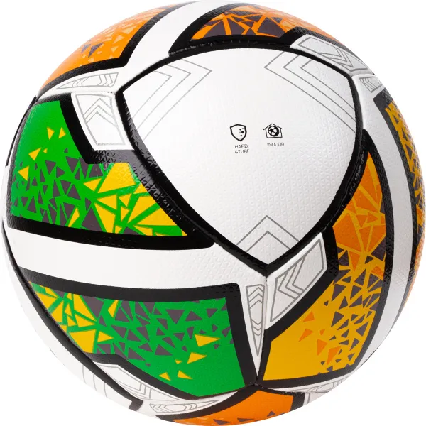 Мяч футзал. TORRES Futsal Club, FS323764, р.4, 10 пан. ПУ, 4 под. сл, гибрид. сш. бело-зел-оранж за 2&nbsp;264.40 ₽ в Владимире