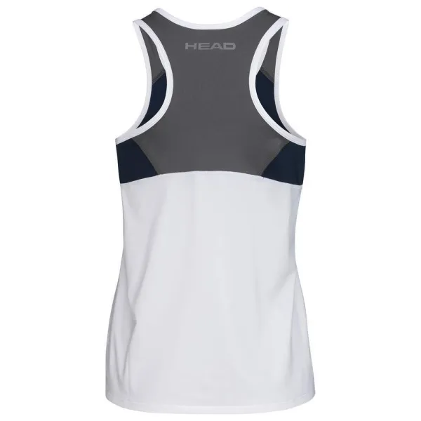 СЦ*Майка жен. HEAD Club 22 Tank Top W 814461-WHDB-L, р.L, 92% полиэстер, 8% эластан, белый за 3&nbsp;500.30 ₽ в Владимире