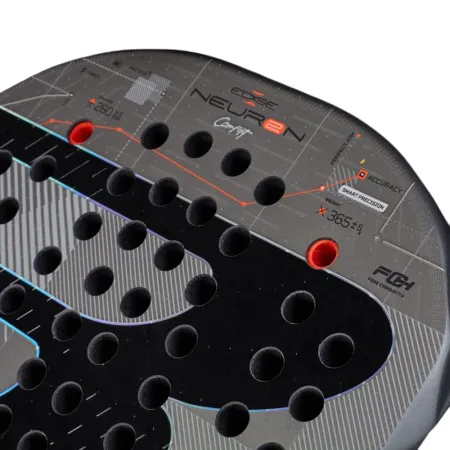 Ракетка для падела BULLPADEL Neuron 02 Comfort 27, 497243,для продв.игр., стекловолокно,карбон, сер. за 38&nbsp;986.10 ₽ купить в Владимире