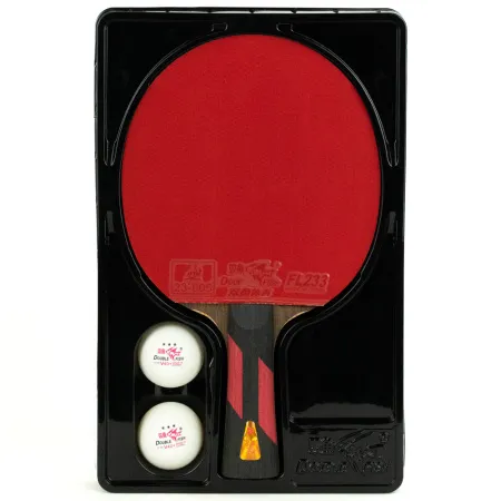 Ракетка для н/т DOUBLE FISH 7A+C, для професс.,ITTF Appr.,накл.2,1мм,+ 2 мяча V40+мм ITTF Appr за 3&nbsp;559.80 ₽ купить в Владимире