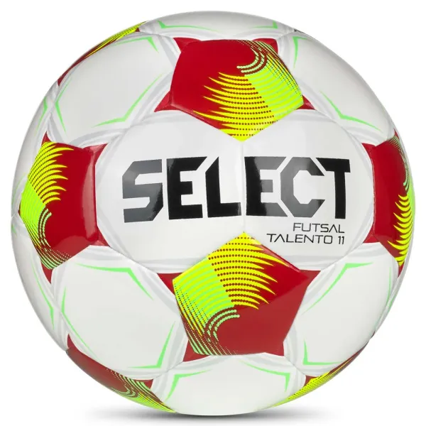 Мяч футзал. SELECT Futsal Talento 11 V26, 1061471014, р.3(Jr),  32п, ТПУ, маш.сш, бело-желто-красный за 4&nbsp;355.40 ₽ в Владимире